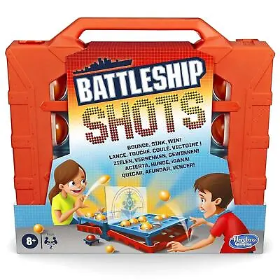 Buy Hasbro Gaming Battleship Shots Strategy Sink Game Bounce Ball • 11.89£