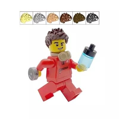 Buy LEGO® Jogger Male Runner Minifigure & Fitness Watch Headset Tracksuit Gift • 10.99£