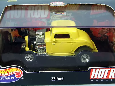 Buy Hot Wheels/Hot Rog Magazine '32 Ford V8 Custom Car 1/43 • 38£