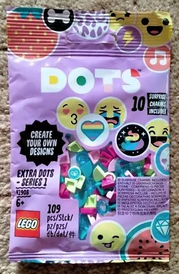 Buy 41908 LEGO DOTS Refill Pack Wearable Arts & Craft DIY Set 109 Pieces Age 6+ • 3.75£