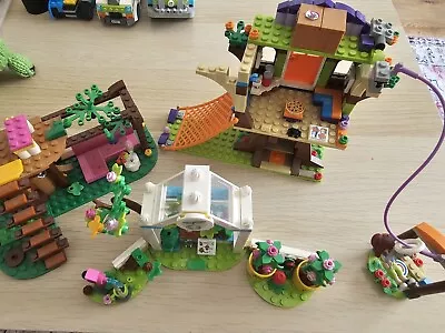 Buy Assorted Lego Friends Bundle 3 X Buildings, Greenhouse & Treehouse • 5.50£