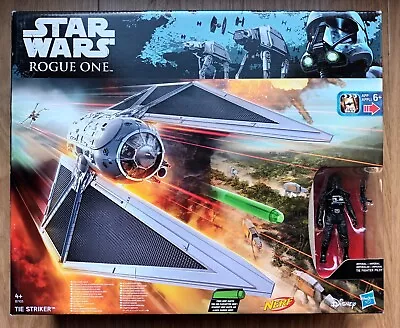 Buy Star Wars Rogue One Tie Striker Vehicle & Tie Fighter Pilot Figure Sealed Box • 24£