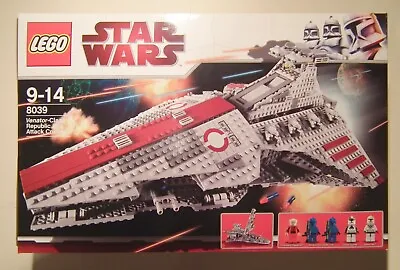 Buy LEGO 8039 Venator-Class Republic Attack Cruiser [Star Wars] (2009) 100% Complete • 283.70£