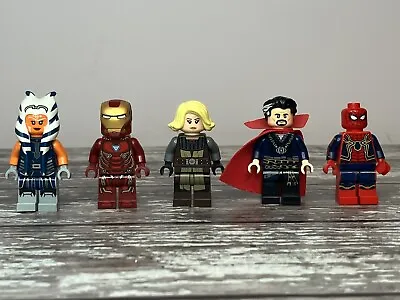 Buy Lego Super Heroes Mini Figure Bundle/lego Star Wars/ Ashoka Lego/ Iron Man Lego • 1.53£