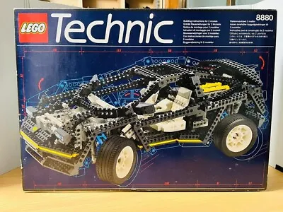 Buy LEGO 8880 Super Car TECHNIC 1994 Vintage Complete • 432.79£