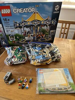 Buy LEGO 10257 Carousel CREATOR EXPERT With Box, Instructions & Power Functions! • 229£