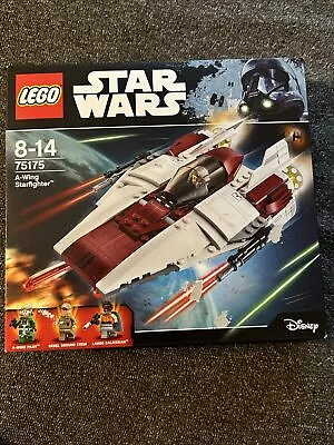 Buy Lego Star Wars A-Wing 75175 - Complete With Minifigures - Retired / Rare • 49.99£