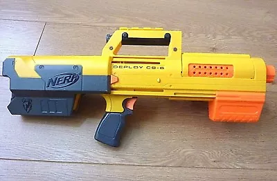 Buy NERF DEPLOY CS-6 Laser Sight Collapsible Toy Gun Inc Magazine • 19.95£
