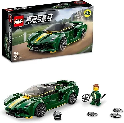 Buy LEGO 76907 Speed Champions Lotus Evija Race Car Toy Model For Kids, Collectible • 17.47£
