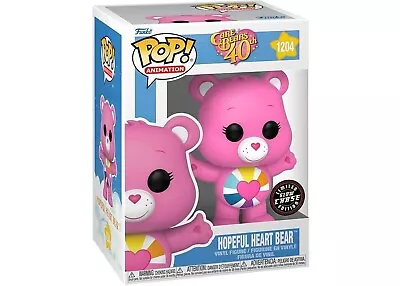 Buy Funko POP! Animation Care Bears 40th Chase Hopeful Heart Bear #1204 New In Box • 19£