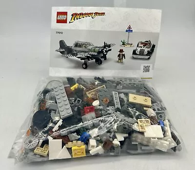 Buy LEGO 77012 Indiana Jones Fighter Plane & Getaway Car *NO BOX Or FIGURES* • 17.99£