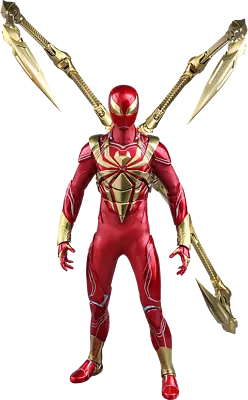 Buy Hot Toys Sideshow VGM38 Spider-Man Iron Spider Armor Sixth Scale Action Figure • 385.41£
