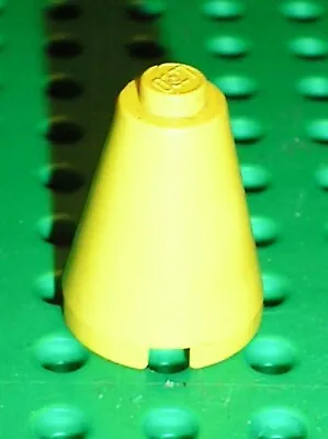 Buy RARE LEGO Yellow Cone 2 X 2 X 2 With Solid Stud Ref 3942a / Set 8860 599... • 5.14£