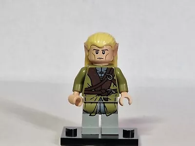 Buy Lego Lord Of The Rings Legolas Minifigure In Olive Green Robe Figure LOR015 • 15£