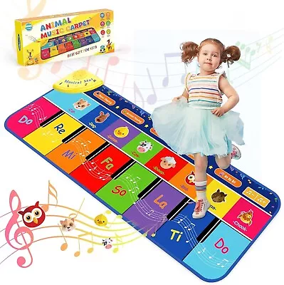 Buy Toys For 1 2 3 4 5 6 Year Old Girls Boys Piano Mat Gifts For Girls Kids Toddler& • 16.90£
