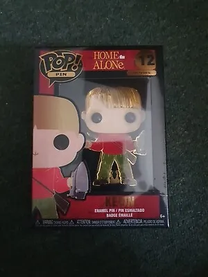 Buy Funko POP Pin #12 Home Alone Kevin Collectible 4  Enamel Pin Badge • 4£