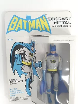 Buy MEGO 1979 Diecast Metal Batman 5.75” Action Figure DC Comics RARE Vintage Boxed • 395£