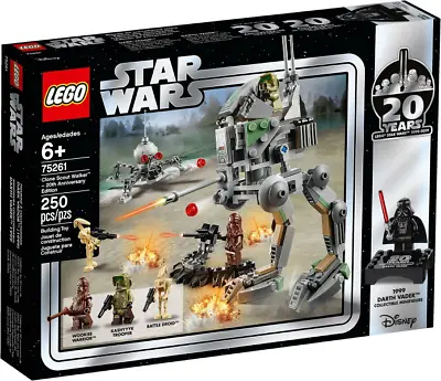 Buy LEGO 75261 Star Wars Clone Scout Walker - 20th Anniversary *NEW & Sealed Box* • 64.90£