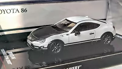 Buy 1/64 Inno64 Toyota 86 Initial D Livery White Black (Hot Wheels Scale) • 21.49£