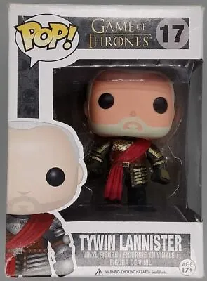 Buy Funko POP #17 Tywin Lannister (Gold) Game Of Thrones Damaged Box - Inc Protector • 31.49£