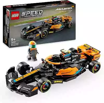 Buy LEGO Speed Champions 2023 McLaren Formula 1 Race Car Toy For 9 Plus Year Old Kid • 22.75£