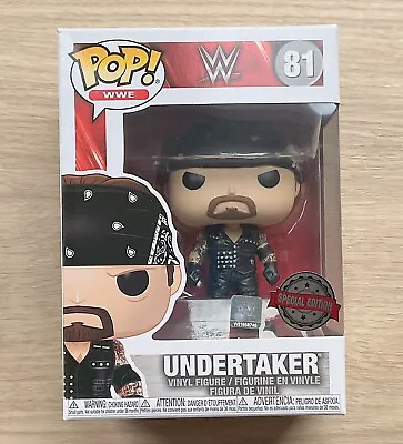 Buy Funko Pop WWE Undertaker Boneyard #81 + Free Protector • 19.99£