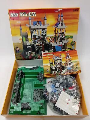Buy Vintage 1995 LEGO System 6090 Royal Knight's Castle Boxed W/ Manual & Minifigs • 51£