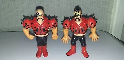 Buy WWF WWE Hasbro Wrestling Figure Series 4 Legion Of Doom Animal + Hawk 1991 Titan • 14.99£