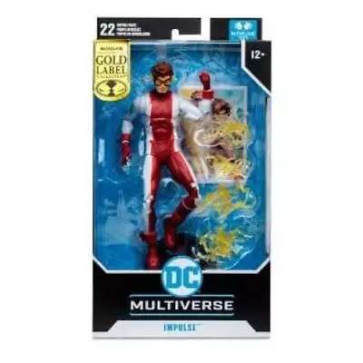 Buy BANDAI - McFarlane - DC Multiverse Flash War Action Figure, Impulse (Gold Label) • 25.20£