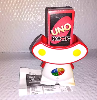Buy Mattel UNO ROBOTO Electronic Interactive Card Game 2010 Tested Complete • 18.89£