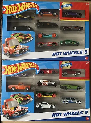 Buy Hot Wheels Cars Bundle Kids Toy Vehicles Assorted Cars 9 Pack • 14.99£