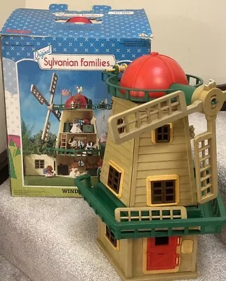Buy Sylvanian Families | Old Mill Windmill House With Box | Vintage • 25£