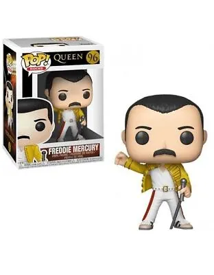 Buy Pop Funko Queen Freddie Mercury Wembley 1986 • 15.71£