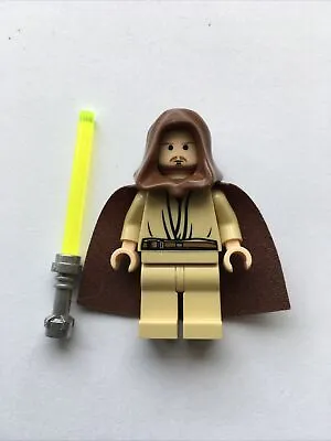 Buy Lego Star Wars Minifigure Qui -Gon Jinn Sw0172a  RARE  Excellent Condition • 16.55£