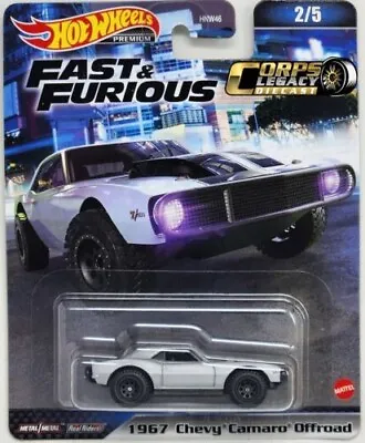Buy HOT WHEELS FAST & FURIOUS 1967 CHEVY CAMARO OFFROAD 2/5 Brand NEW (Was £9.99) • 5£