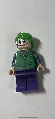 Buy LEGO® Joker Batman Minifigure Sh792 Green Vest 76240 Knight DC Super Heroes NEW • 34.70£