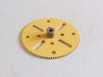 Buy Meccano 95 Tooth Metal Spur Gear Part 27c Dark Yellow Stamped MMIE • 7.50£