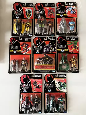 Buy 1992 Kenner Batman The Animated Series Crime Squad Lot Of 8 Sealed VGC • 120£