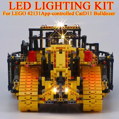 Buy LED Light Kit For Cat D11 Bulldozer - Compatible With LEGO 42131 Set • 23.99£