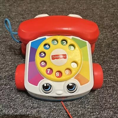 Buy Fisher-Price Chatter Telephone Infant Toddler Pull-Along Toy Phone • 4.19£