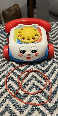 Buy Fisher Price Chatter Telephone Pull Along Sensory Baby Kids Toy • 5£