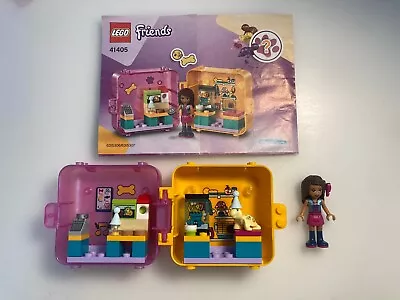 Buy LEGO FRIENDS Andrea's Shopping Play Cube 41405. Complete. • 1.25£