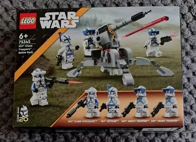 Buy LEGO Star Wars: 501st Clone Troopers Battle Pack (75345) BRAND NEW SEALED • 12.50£