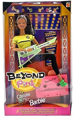 Buy 1998 Beyond Pink Christie Barbie Doll With Cassette / Mattel 20019, NrfB • 71.71£