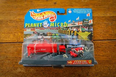 Buy Hot Wheels - Planet Micro Ferrari F1 Team Set - Brand New • 19.99£