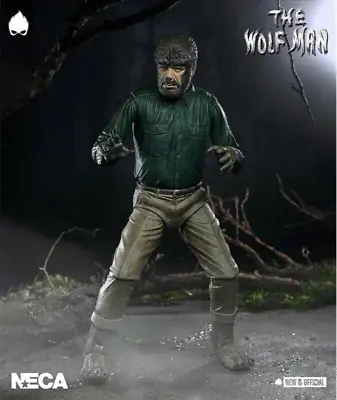 Buy The Wolf Man 7-Inch Scale Horror Action Figure By NECA • 46.90£