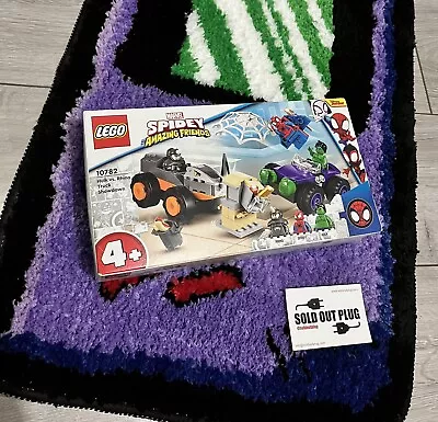 Buy LEGO Spider-Man Spidey + Friends Hulk Vs Rhino Showdown 10782 (NEW) £17.99 RRP • 14.79£