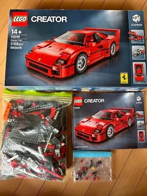 Buy Lego Creator Expert Ferrari F40 10248  Complete  Japan Used No Box • 169.70£