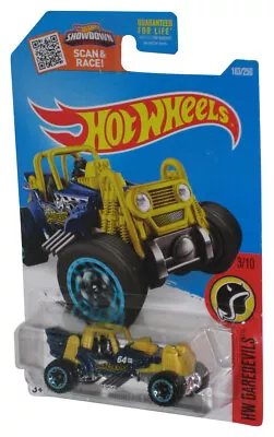 Buy Hot Wheels HW Daredevils 3/10 (2015) Yellow Mountain Mauler Toy Car 163/250 • 9.18£
