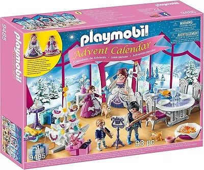 Buy PLAYMOBIL Princess Advent Calendar Christmas Ball 9485 Total 93 Pieces Age 4+ • 25.85£